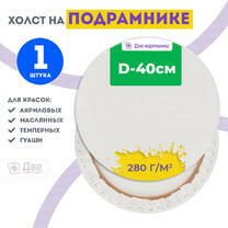 Без бренда «Холст Две картинки круглый 40 см на подрамнике» в Челябинске в интернет-магазине  Без бренда «Холст Две картинки круглый 40 см на подрамнике» в Челябинске
