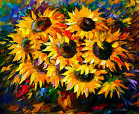 Без бренда «Собранный букет подсолнухов» в Челябинске