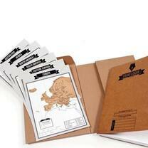 Без бренда «Скретч-карта мира стирающаяся. Карта путешествий» в Челябинске