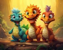 Без бренда «Милые и веселые дракончики» в Челябинске в интернет-магазине  Без бренда «Милые и веселые дракончики» в Челябинске