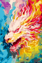 Без бренда «Разноцветный огненный дракон» в Челябинске