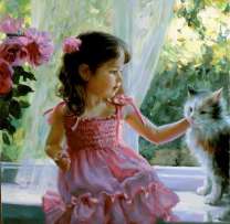 Без бренда «Девочка с кошкой на подоконнике» в Челябинске