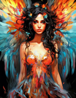 Без бренда «Девушка в ярком костюме в стиле фэнтези» в Челябинске в интернет-магазине Без бренда «Девушка в ярком костюме в стиле фэнтези» в Челябинске