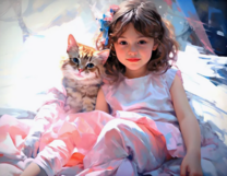 Без бренда «Девочка и пушистая кошечка» в Челябинске