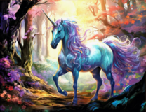 Без бренда «Единорог в фэнтезийном лесу» в Челябинске в интернет-магазине  Без бренда «Единорог в фэнтезийном лесу» в Челябинске