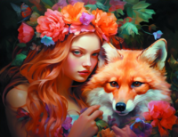 Без бренда «Рыжая девушка и рыжая лисица» в Челябинске в интернет-магазине  Без бренда «Рыжая девушка и рыжая лисица» в Челябинске