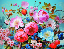 Без бренда «Пионы и другие цветы» в Челябинске в интернет-магазине  Без бренда «Пионы и другие цветы» в Челябинске