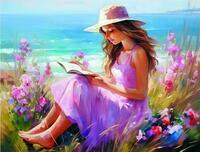 Без бренда «Девочка читает на берегу» в Челябинске